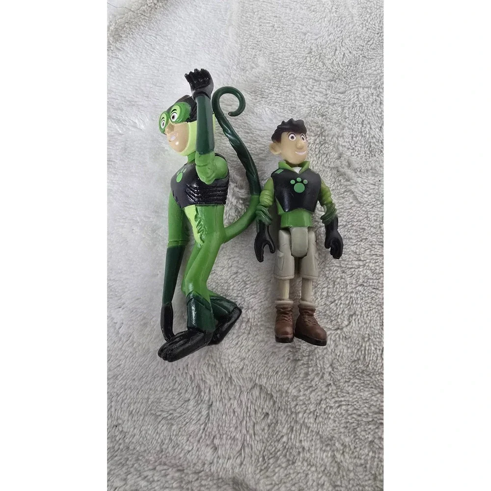 Wild Kratts Chris Kratt Action Figure Set Creature Power Suit Spider Monkey